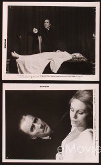 3j167 SATANIC RITES OF DRACULA 10 8x10 stills '78 Christopher Lee as the vampire, Peter Cushing
