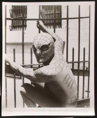 3j005 SPIDER-MAN 38 8x10 stills '77 Marvel Comic, great images of Nicholas Hammond as Spidey!