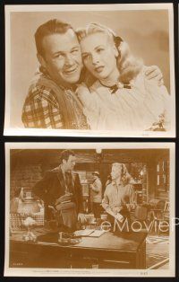 3j221 STAGE TO TUCSON 8 8x10 stills '50 Rod Cameron & pretty Kay Buckley in western action!