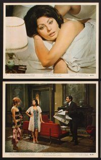 3j615 GHOSTS - ITALIAN STYLE 8 color EngUS 8x10 stills '68 Questi fantasmi, sexy Sophia Loren!