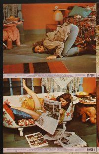 3j689 ME, NATALIE 7 color 8x10 stills '69 cool images of Patty Duke & James Farentino!