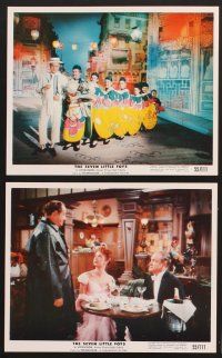 3j543 SEVEN LITTLE FOYS 12 color 8x10 stills '55 Bob Hope performing w/kids in wacky outfits!