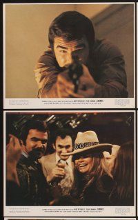 3j551 SHAMUS 11 color 8x10 stills '73 private detective Burt Reynolds is a pro that never misses!