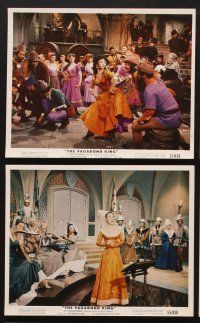 3j698 VAGABOND KING 7 color 8x10 stills '56 pretty Kathryn Grayson & Oreste, Michael Curtiz!