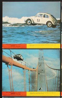 3j620 HERBIE RIDES AGAIN 8 color English FOH LCs '74 Disney, Volkswagen Beetle, the Love Bug!