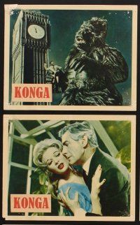 3j686 KONGA 7 color English FOH LCs '61 great images of the giant angry ape terrorizing London!
