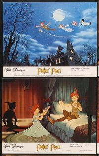 3j647 PETER PAN 8 color English FOH LCs R80s Walt Disney animated cartoon fantasy classic!