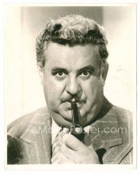3k073 BILLY GILBERT deluxe stage play 8x10 still '39 great c/u smoking pipe from Gypsy Baron opera!