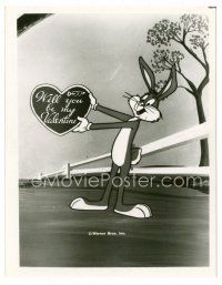 3k098 BUGS BUNNY'S VALENTINE TV 7x9 still '79 cartoon art of Bugs Bunny as a holiday matchmaker!