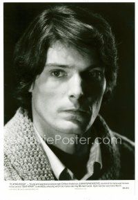 3k139 CHRISTOPHER REEVE 6.75x9.75 still '82 great head & shoudlers close up from Deathtrap!