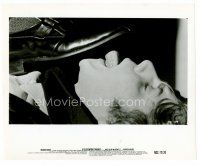 3k153 CLOCKWORK ORANGE 8x10 still '72 Kubrick classic, super c/u of Malcolm McDowell licking shoe!