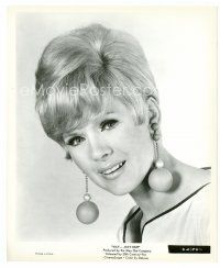 3k158 CONNIE STEVENS 8x10 still '66 head & shoulders portrait with wild earrings from Way Way Out!