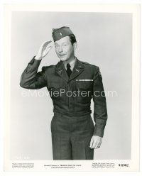 3k199 DONALD O'CONNOR 8x10 still '54 full-length in uniform saluting from Francis Joins the WACS!