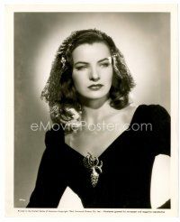 3k234 ELLA RAINES 8x10 still '44 waist-high portrait of the beautiful actress with cool brooch!