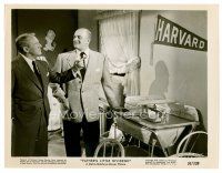 3k253 FATHER'S LITTLE DIVIDEND 8x10.25 still '51 Spencer Tracy sees Harvard banner in baby's room!