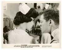 3k351 INTERNS 8x10 still '62 close up of James MacArthur & sexy nurse Suzy Parker!