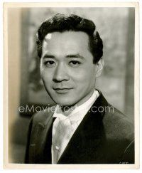 3k360 JAMES SHIGETA 8x10 still '60s head & shoulders portrait of the Asian-American actor!