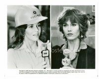 3k363 JANE FONDA 8x10 still '79 cool split image as a reporter from The China Syndrome!