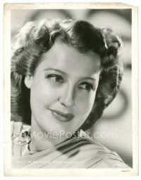 3k383 JEANETTE MACDONALD 8x10.25 still '40s head & shoulders portrait of the pretty actress/singer!