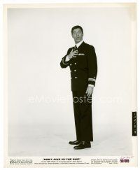 3k387 JERRY LEWIS 8x10 still '59 full-length in military uniform from Don't Give Up the Ship!