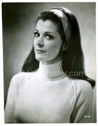 3k389 JESSICA WALTER 7.75x10 still '69 young portrait of the sexy actress from Number One!