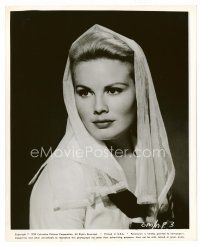 3k392 JO MORROW 8x10 still '59 close up of the pretty actress wearing veil from Our Man in Havana!