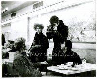 3k526 MIDNIGHT COWBOY 8x10 still '69 underground filmmaker Viva invites Voight & Hoffman to party!