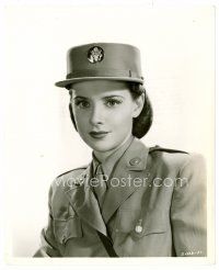 3k623 SUSAN PETERS 8x10 still '45 close up as WAC from Keep Your Powder Dry by Clarence S. Bull!