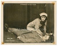3k642 TURNING THE TABLES 8x10 LC '19 nurse Dorothy Gish gives first aid with a sponge!