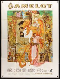 3m325 CAMELOT French 1p '68 Richard Harris as King Arthur, Vanessa Redgrave as Guenevere!