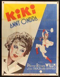 3m434 KIKI French 1p '32 different art of dancing Anny Ondra in the title role!