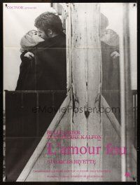 3m437 L'AMOUR FOU French 1p '69 Bulle Ogier & Jean-Pierre Kalfon, directed by Jacques Rivette!
