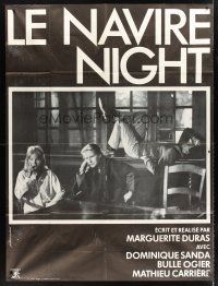 3m453 LE NAVIRE NIGHT French 1p '79 Dominique Sanda, directed by Marguerite Duras!