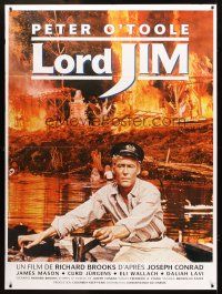 3m466 LORD JIM French 1p R80s cool different art of Peter O'Toole by Deleuse!
