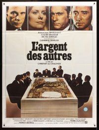 3m514 OTHER PEOPLE'S MONEY French 1p '78 Catherine Deneuve, Jean-Louis Trintignant, Claude Brasseur