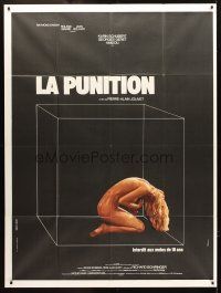 3m536 PUNISHMENT French 1p '73 naked bloody call girl trapped in transparent cube by Ferracci!