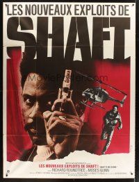 3m570 SHAFT'S BIG SCORE French 1p '72 different art of mean Richard Roundtree by Rene Ferracci!