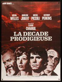 3m598 TEN DAYS' WONDER French 1p '71 Orson Welles, Marlene Jobert, directed by Claude Chabrol!