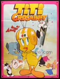 3m613 TITI GROSMINET ET LEURS AMIS French 1p '70s Sylvester & Tweety cartoon!