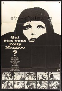 3m638 WHO ARE YOU, POLLY MAGOO French 1p '66 William Klein's Qui etes-vous, Polly Magoo!