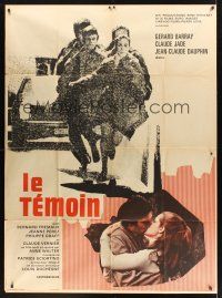 3m639 WITNESS French 1p '69 Belgian crime thriller directed by Anne Walter!