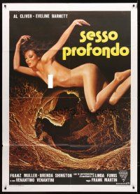3m116 FLYING SEX Italian 1p '79 Marino Girolami's Sesso profondo, sexy naked girl!