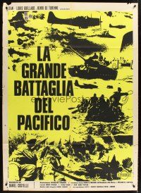 3m155 LE GRANDE BATTAGLIA DE PACIFICO Italian 1p '71 World War II