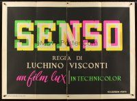 3m158 LIVIA Italian 1p '54 Luchino Visconti's Senso starring Alida Valli & Farley Granger!