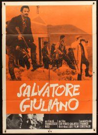 3m190 SALVATORE GIULIANO Italian 1p '65 the life & death of Sicily's outstanding outlaw!