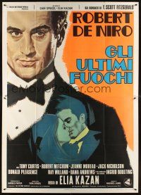 3m057 LAST TYCOON style B Italian 2p '76 Robert De Niro, Jeanne Moreau, Elia Kazan, different art!