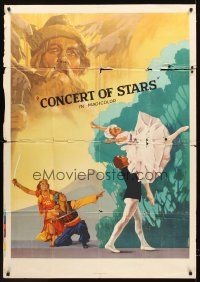 3m012 CONCERT OF STARS Russian 34x48 export '52 Ivanovsky & Rappaport's Kontsert masterov iskusstv