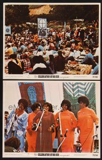 3p643 CELEBRATION AT BIG SUR 2 LCs '71 celebrate with Joan Baez, cool concert images!