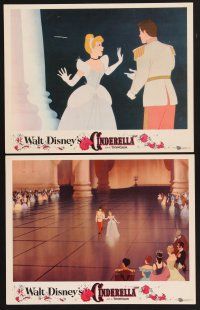 3p649 CINDERELLA 2 LCs R57 Walt Disney classic romantic musical fantasy cartoon!