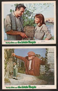 3p666 DARBY O'GILL & THE LITTLE PEOPLE 2 LCs R72 Disney, Sean Connery, it's leprechaun magic!